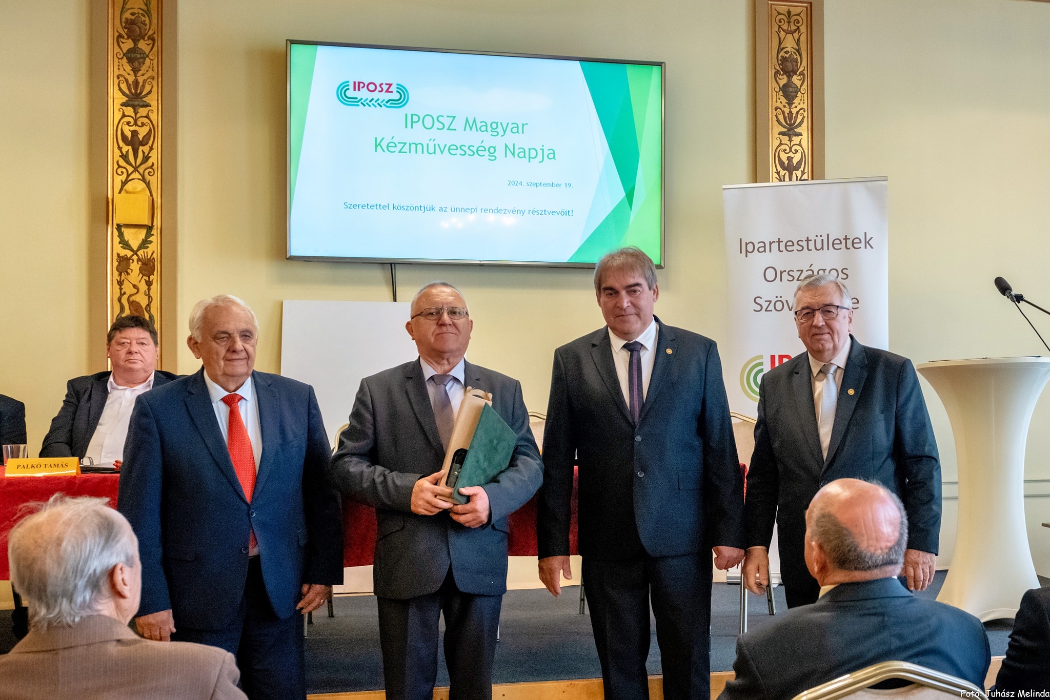 Kép: Tímár Vince Arany fokozatú díjazott